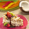 Coconut-Popcorn Crunch Pie